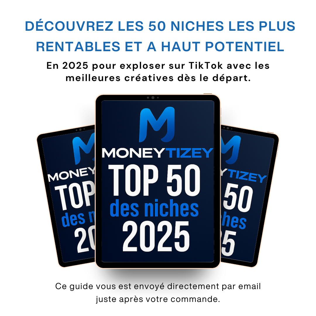 TOP 50 DES NICHES 2025 OFFERT !
